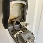 unlocked lock box