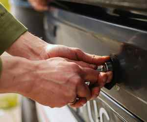 unlocking car trunk